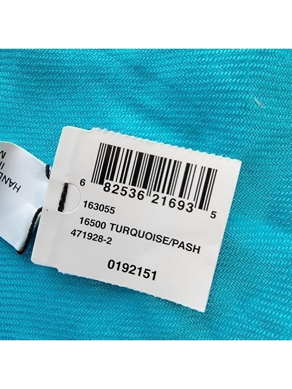 Turquoise Pashima Scarf NWT